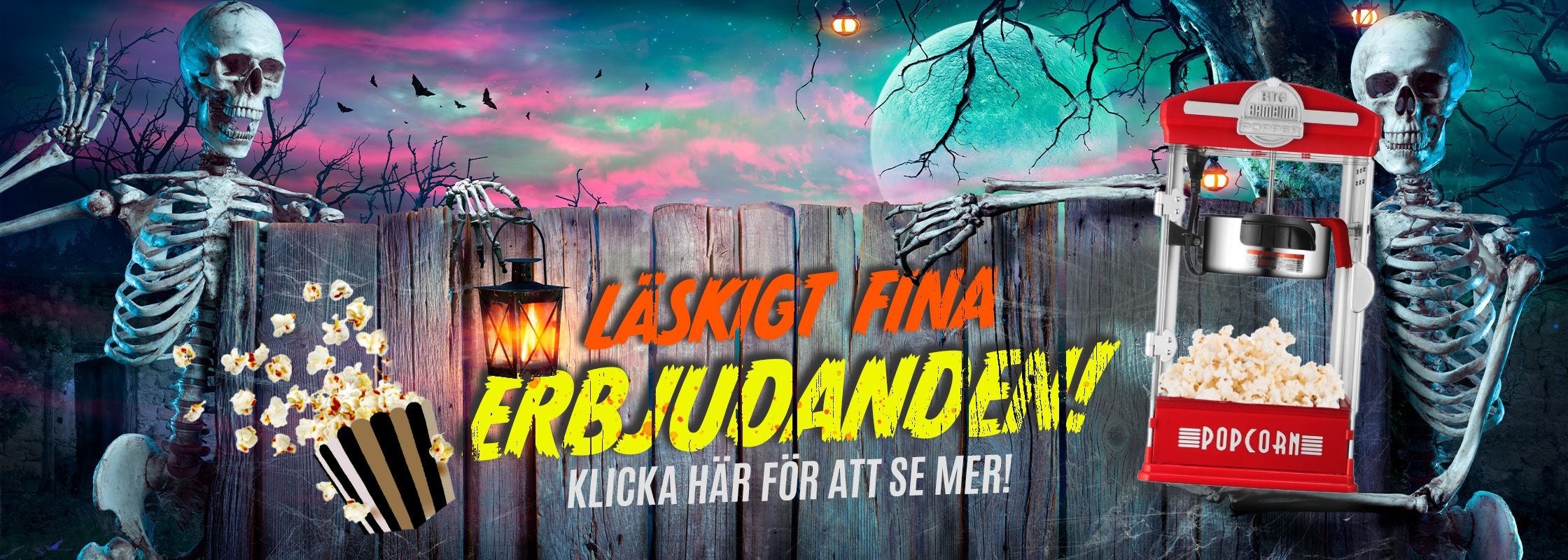Halloween-erbjudanden!